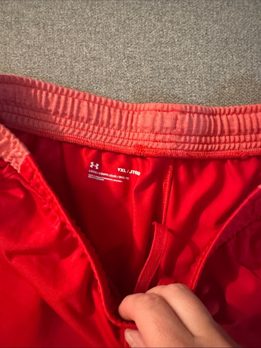 5/$15- Under Armour shorts size XL